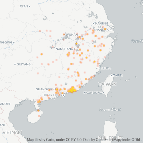 660Mappa di calore dell'azienda