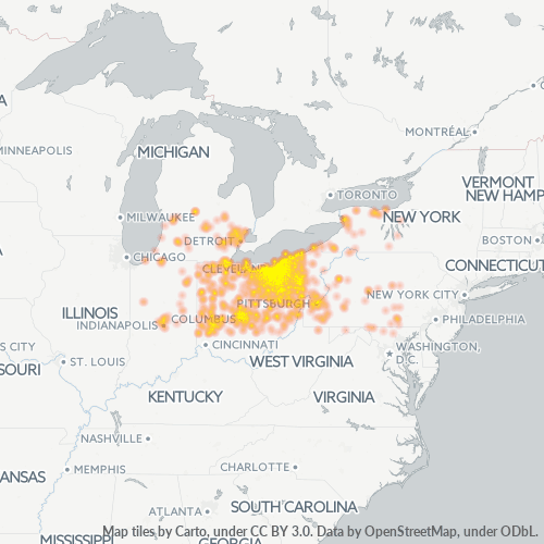 216Mapa de Calor de Empresas