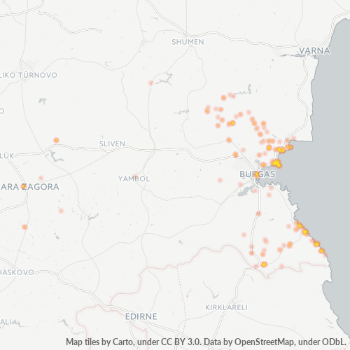 59Mappa di calore dell'azienda