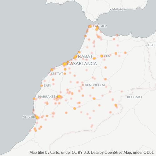 672Carte thermique commerciale