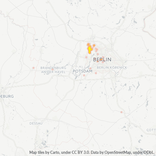 3302Mapa gustoće rasporeda tvrtki