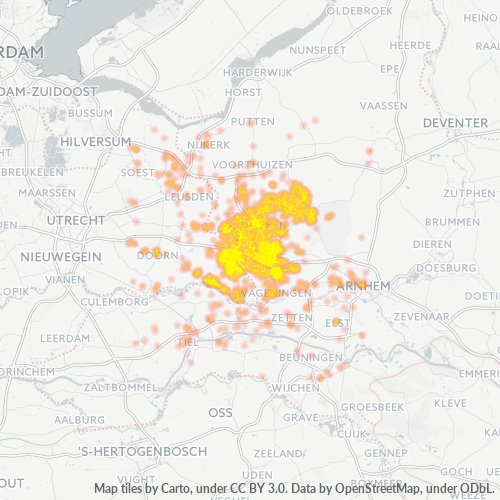 318Mappa di calore dell'azienda