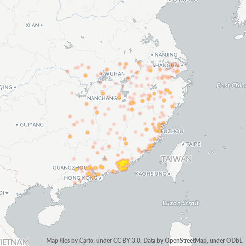663Mappa di calore dell'azienda