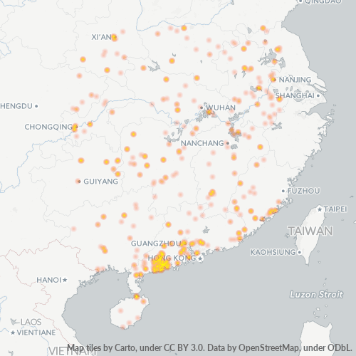 662Mappa di calore dell'azienda