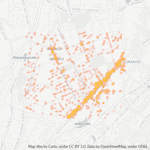 06477 Business Density Heatmap
