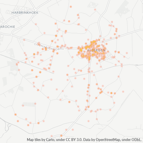 7665 Heatmap Bedrijfsdichtheid