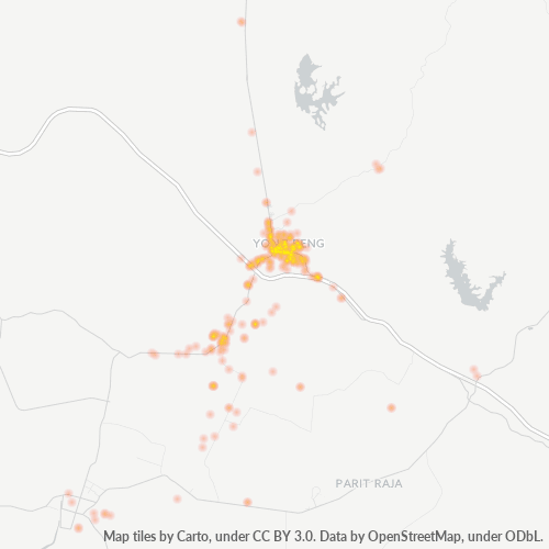 83700 Heatmap Ketumpatan Perniagaan