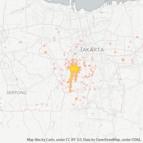 12150 Peta Panas Densitas Bisnis