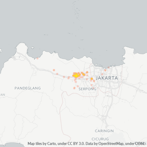 15135 Peta Panas Densitas Bisnis