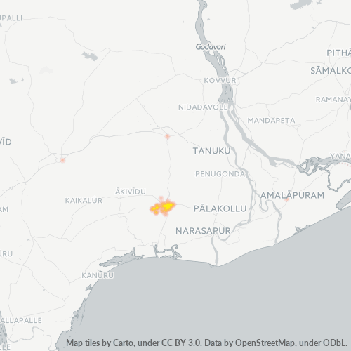 534201 Business Density Heatmap