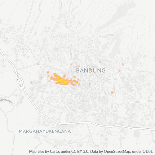40182 Peta Panas Densitas Bisnis