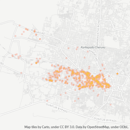 522004 Business Density Heatmap