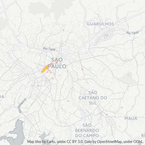 01412-000 Heatmap de Densidade da Empresa