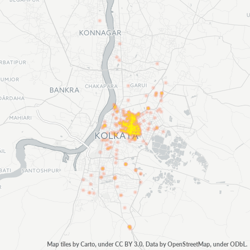 700054 Business Density Heatmap
