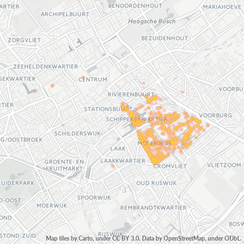 2516 Heatmap Bedrijfsdichtheid