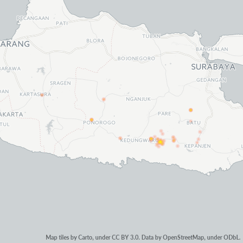 66117 Peta Panas Densitas Bisnis