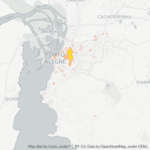 90440-000 Heatmap de Densidade da Empresa