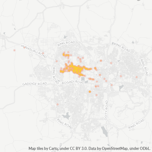 570012 Business Density Heatmap