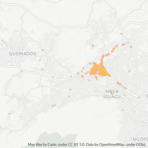 26030-000 Mapa de calor de densidad empresarial