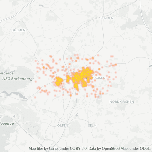 59348 Standortdichte-Heatmap