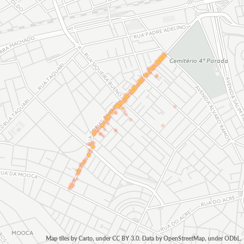 03176-000 Heatmap de Densidade da Empresa