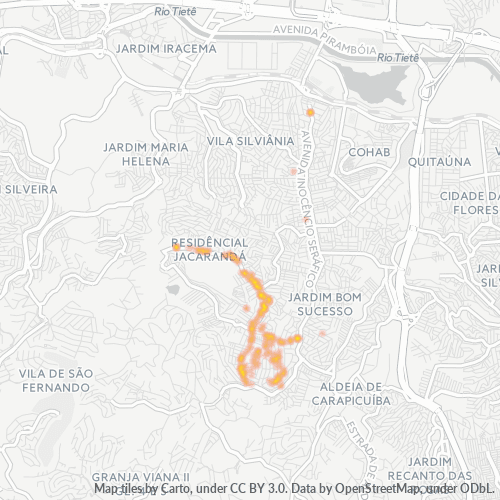06361-000 Heatmap de Densidade da Empresa