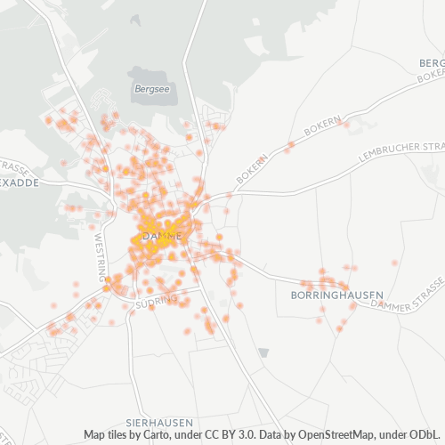 49401 Standortdichte-Heatmap