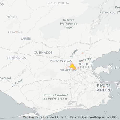 25545-000 Heatmap de Densidade da Empresa
