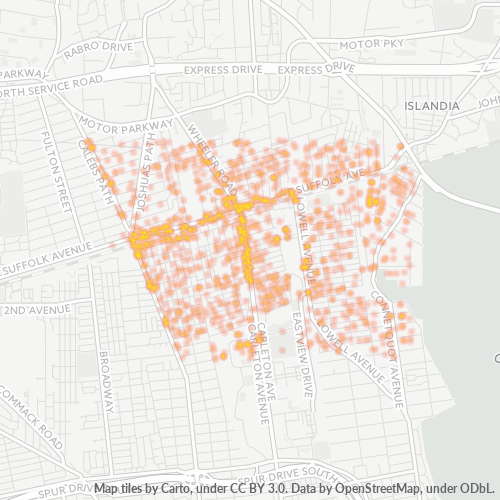 11722 Business Density Heatmap