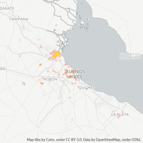 1644 Heatmap de Densidade da Empresa