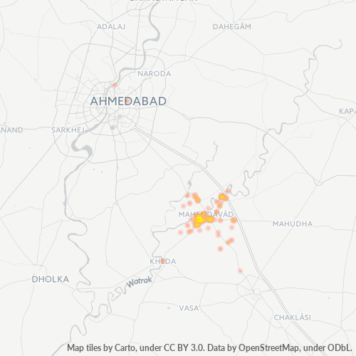 387130 Business Density Heatmap