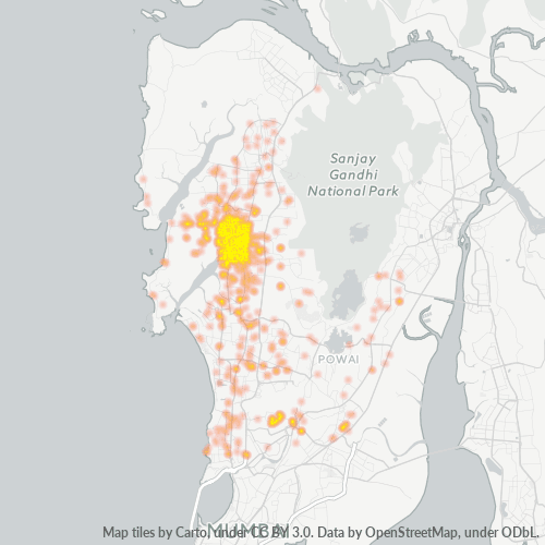 400064 Business Density Heatmap