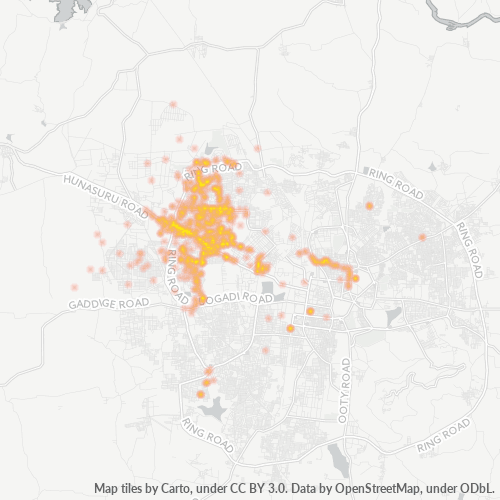 570017 Business Density Heatmap