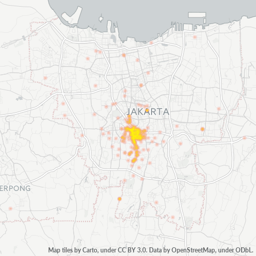 12790 Peta Panas Densitas Bisnis