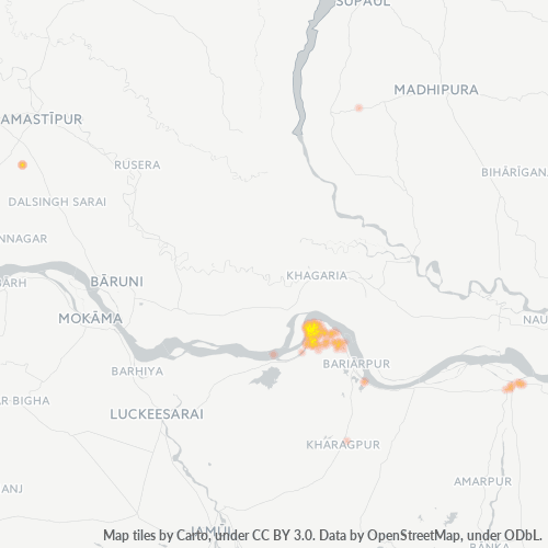 811201 Business Density Heatmap