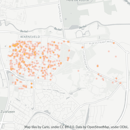 7231 Heatmap Bedrijfsdichtheid