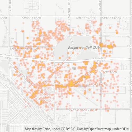 83687 Business Density Heatmap