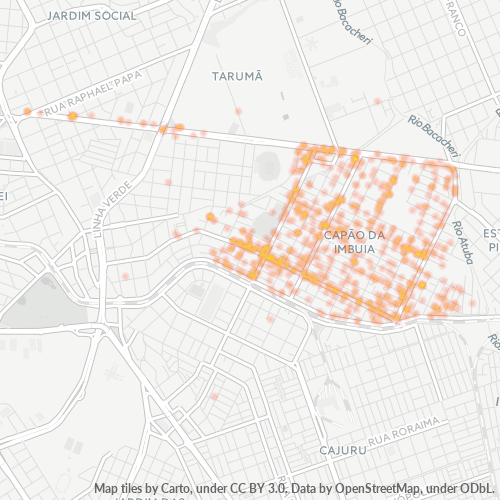 82810-000 Heatmap de Densidade da Empresa