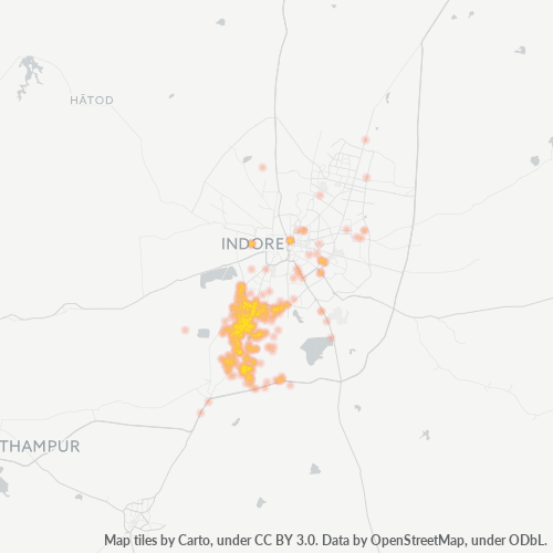 452012 Business Density Heatmap