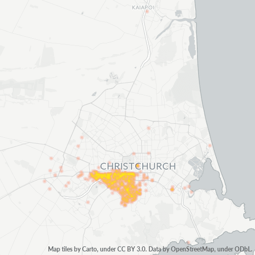 8024 Business Density Heatmap