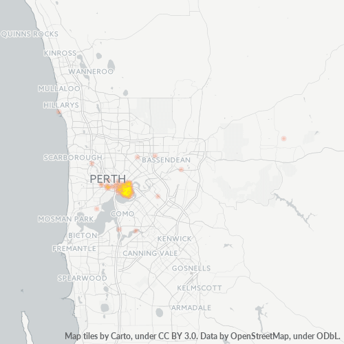 6004 Business Density Heatmap