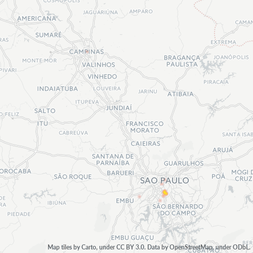04138-000 Mapa de calor de densidad empresarial