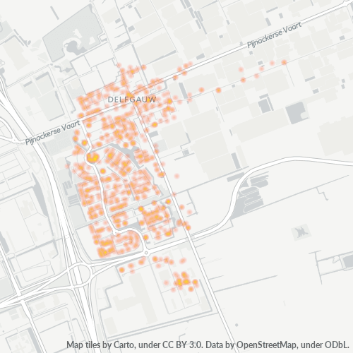 2645 Heatmap Bedrijfsdichtheid