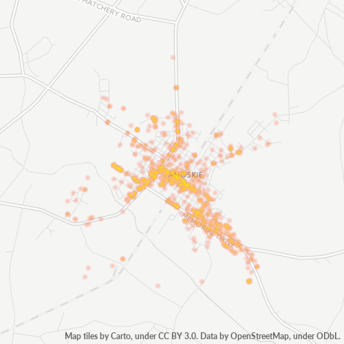 27910 Business Density Heatmap