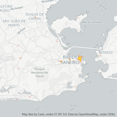 20091-000 Heatmap de Densidade da Empresa