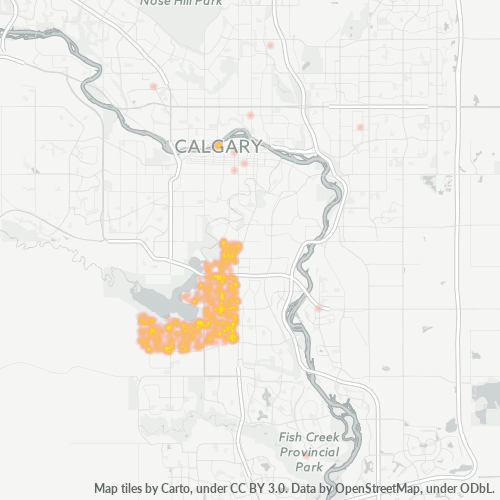 T2V Business Density Heatmap