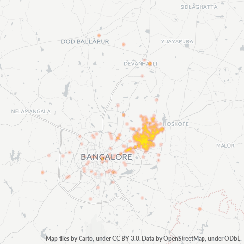 560049 Business Density Heatmap