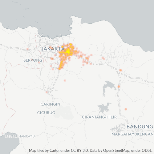 17144 Peta Panas Densitas Bisnis