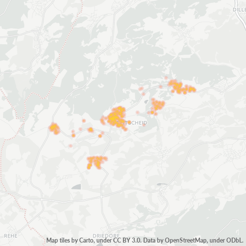 Heatmap für plz 35767