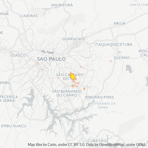 09220-000 Heatmap de Densidade da Empresa